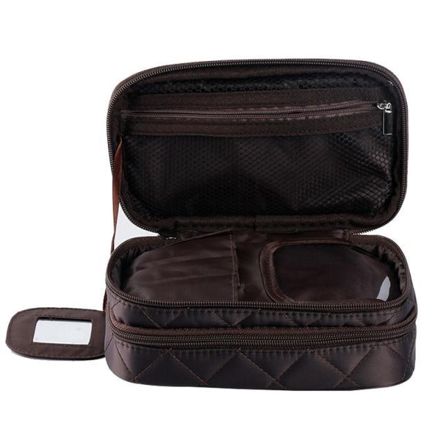 Trousse de Toilette avec Double Compartiment - Range Maquillage