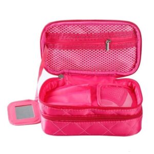 Trousse de Toilette avec Double Compartiment - Range Maquillage