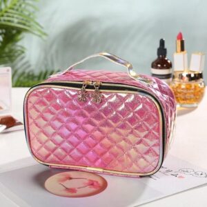 Trousse de Toilette Matelassée - Range Maquillage