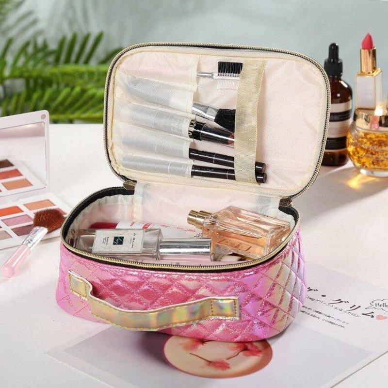 Trousse de Toilette Matelassée - Range Maquillage