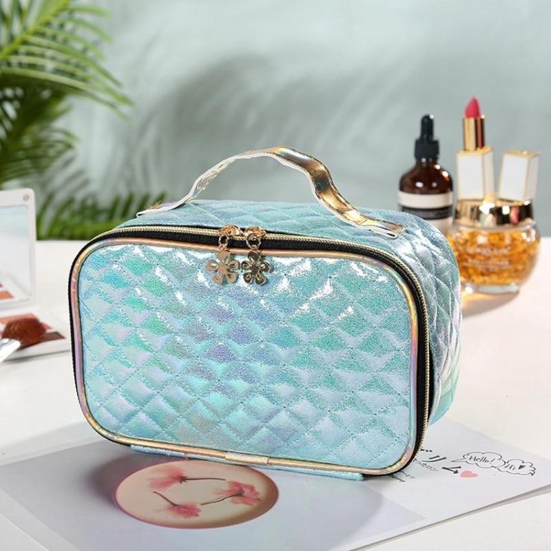 Trousse de Toilette Matelassée - Range Maquillage