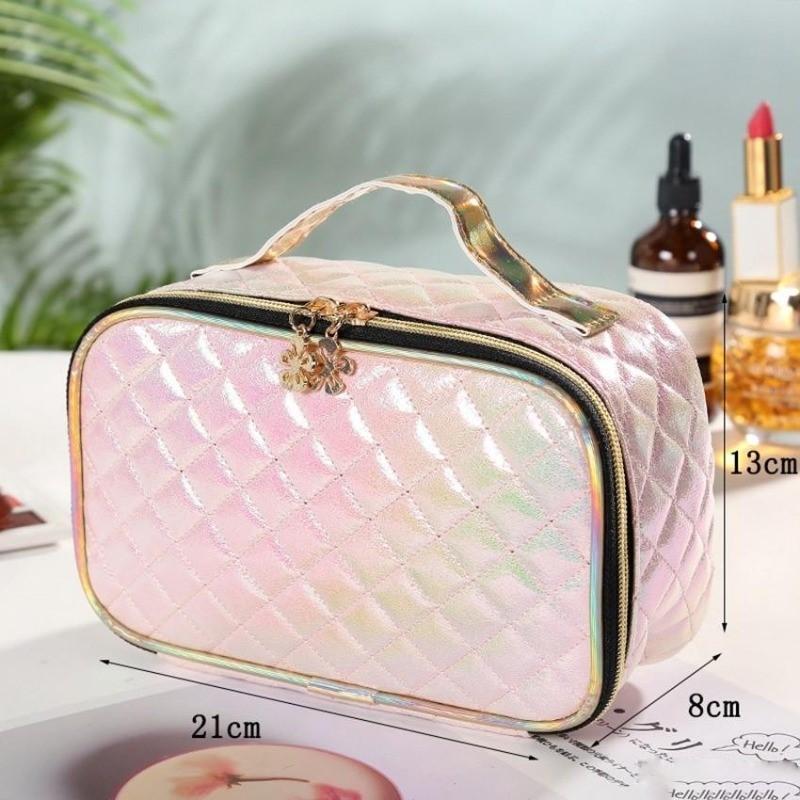Trousse de Toilette Matelassée - Range Maquillage