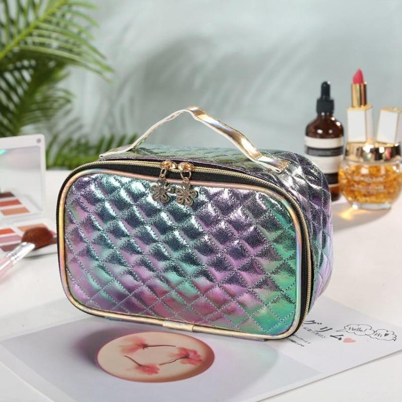 Trousse de Toilette Matelassée - Range Maquillage