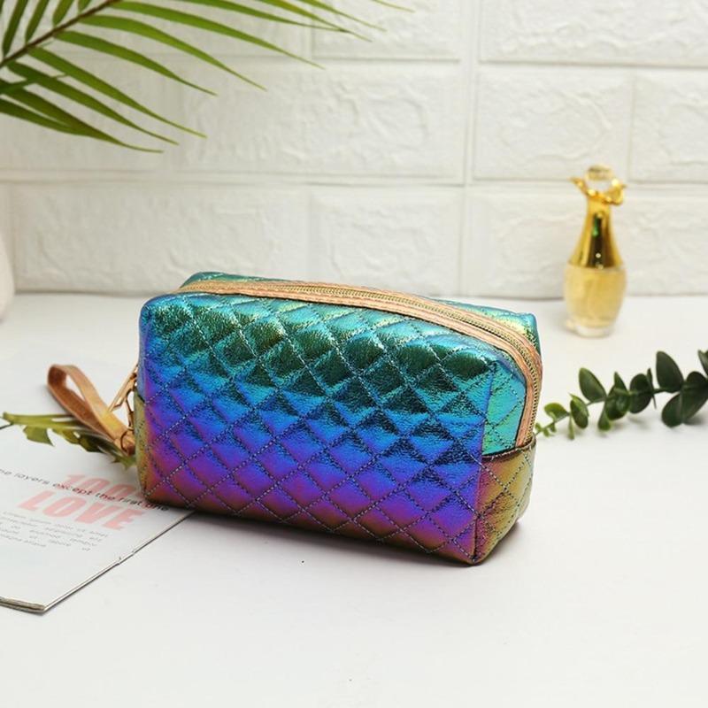 Trousse de Toilette pour Femme Matelassée - Range Maquillage