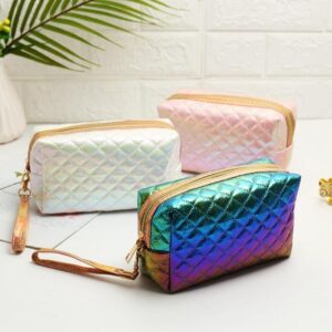 Trousse de Toilette pour Femme Matelassée - Range Maquillage