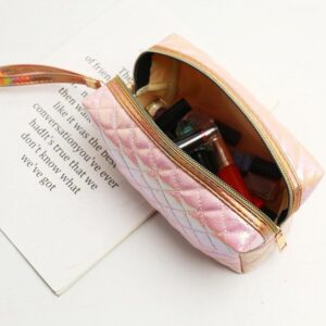 Trousse de Toilette pour Femme Matelassée - Range Maquillage