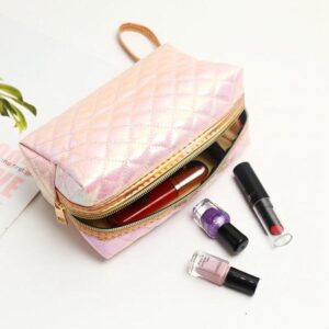 Trousse de Toilette pour Femme Matelassée - Range Maquillage