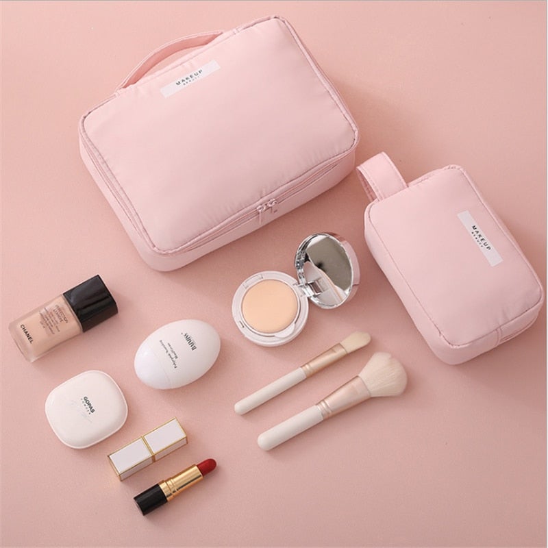 Trousse de Toilette Rectangulaire pour Femme Makeup Beauty™ - Range Maquillage