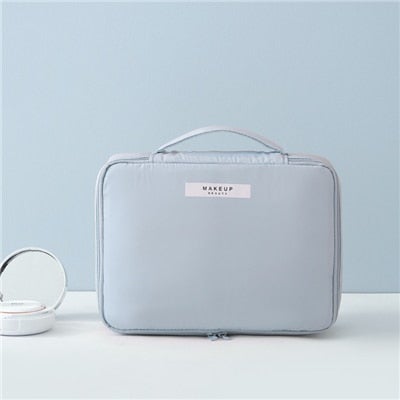 Trousse de Toilette Rectangulaire pour Femme Makeup Beauty™ - Range Maquillage