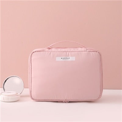 Trousse de Toilette Rectangulaire pour Femme Makeup Beauty™ - Range Maquillage