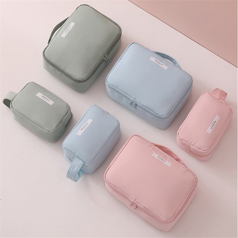 Trousse de Toilette Rectangulaire pour Femme Makeup Beauty™ - Range Maquillage