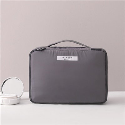 Trousse de Toilette Rectangulaire pour Femme Makeup Beauty™ - Range Maquillage