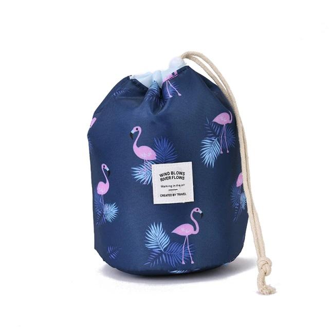 Trousse de Toilette Ronde Travel™ - Range Maquillage