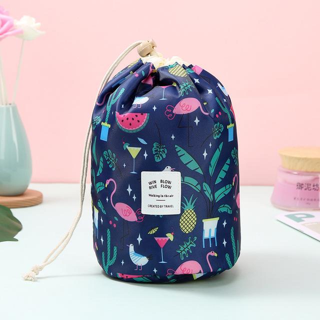 Trousse de Toilette Ronde Travel™ - Range Maquillage
