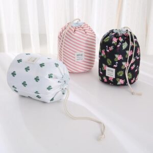 Trousse de Toilette Ronde Travel™ - Range Maquillage