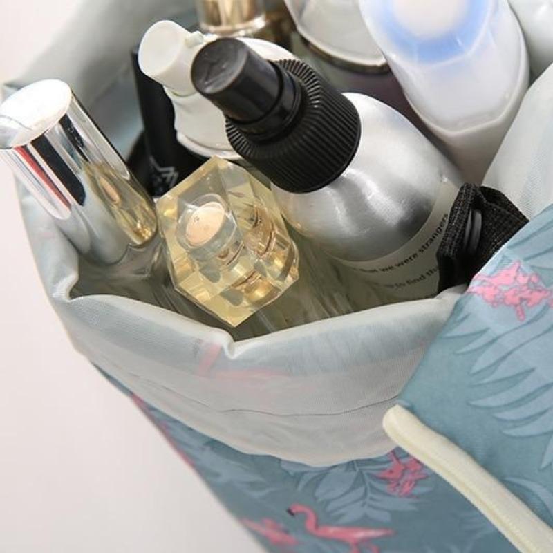 Trousse de Toilette Ronde Travel™ - Range Maquillage