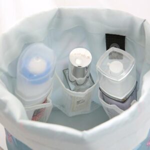 Trousse de Toilette Ronde Travel™ - Range Maquillage
