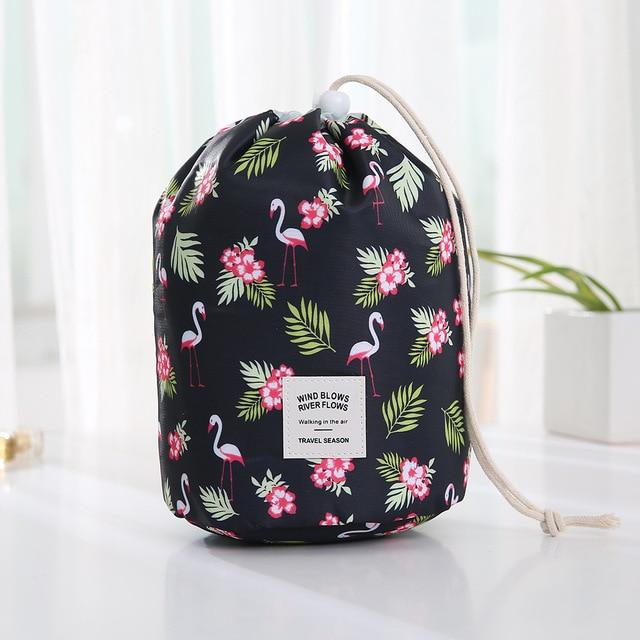 Trousse de Toilette Ronde Travel™ - Range Maquillage