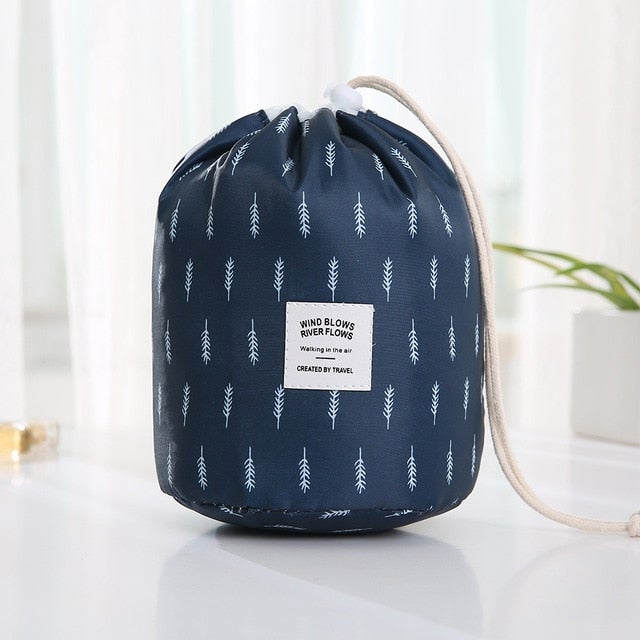 Trousse de Toilette Ronde Travel™ - Range Maquillage