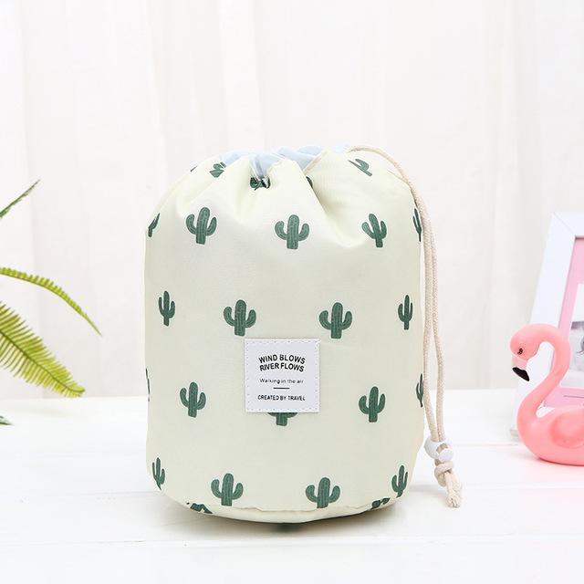 Trousse de Toilette Ronde Travel™ - Range Maquillage
