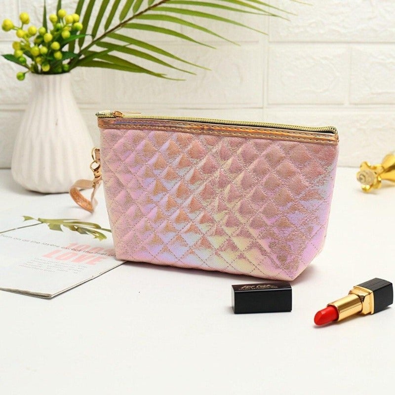 Trousse Maquillage Matelassée - Range Maquillage
