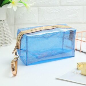 Trousse Transparente de Couleur - Range Maquillage