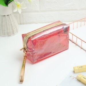 Trousse Transparente de Couleur - Range Maquillage