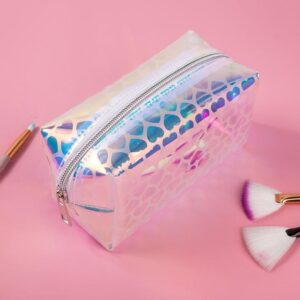 Trousse Transparente de Couleur - Range Maquillage