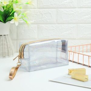 Trousse Transparente de Couleur - Range Maquillage