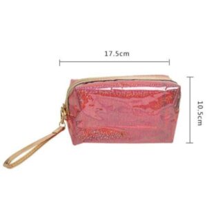Trousse Transparente de Couleur - Range Maquillage