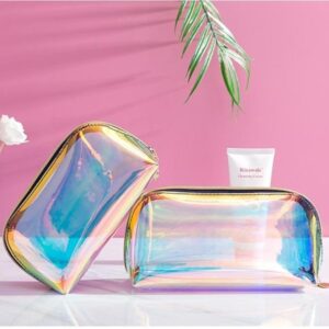 Trousse Transparente Multicolore - Range Maquillage