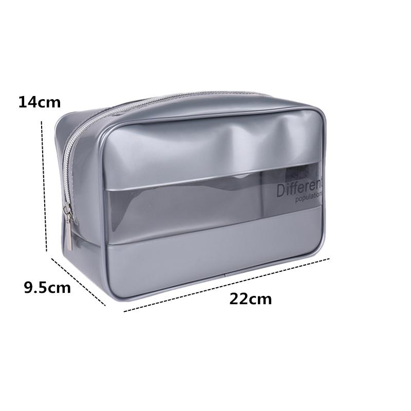 Trousse Transparente Rectangulaire - Range Maquillage